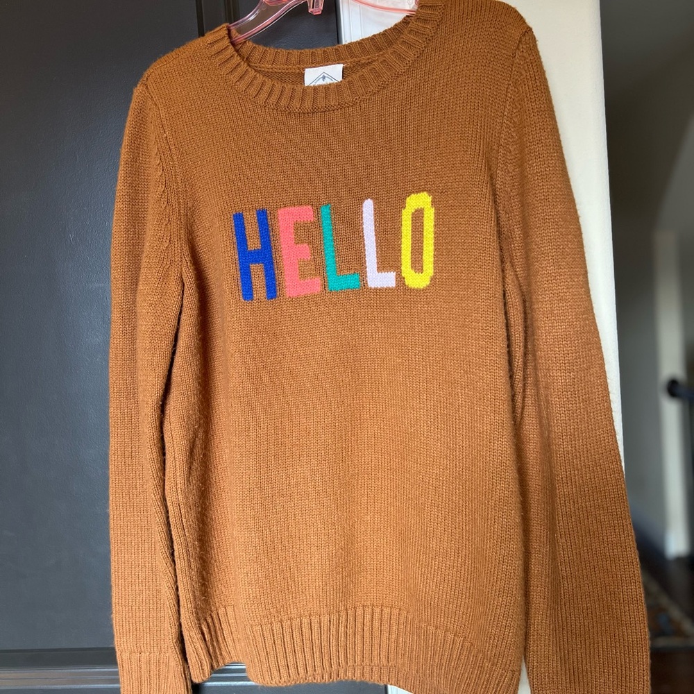 🅗🅔🅛🅛🅞 Graphic Sweater by St. John’s Bay Quality Apparel